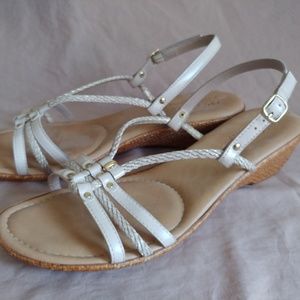 Beige Italian Sandals, size 12 W